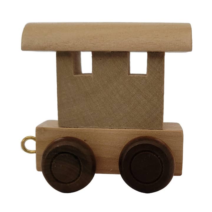 Natural Wooden Toy Train Carriage - Kids' Toy Name Train for wholesale by Ryan Town Toys & Gifts