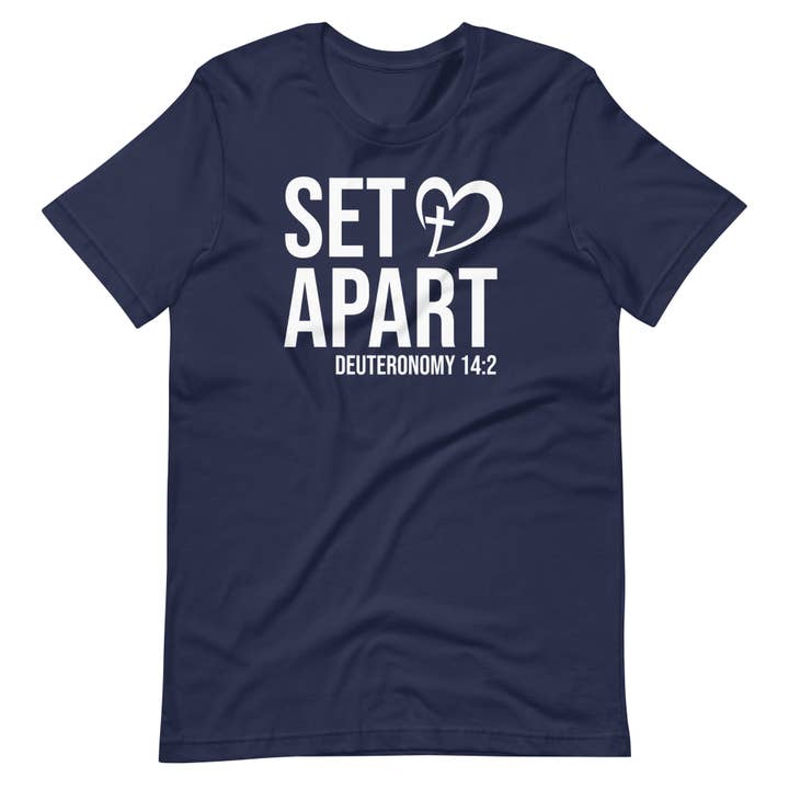 T-shirt Set Apart pour la vente par Be In Faith