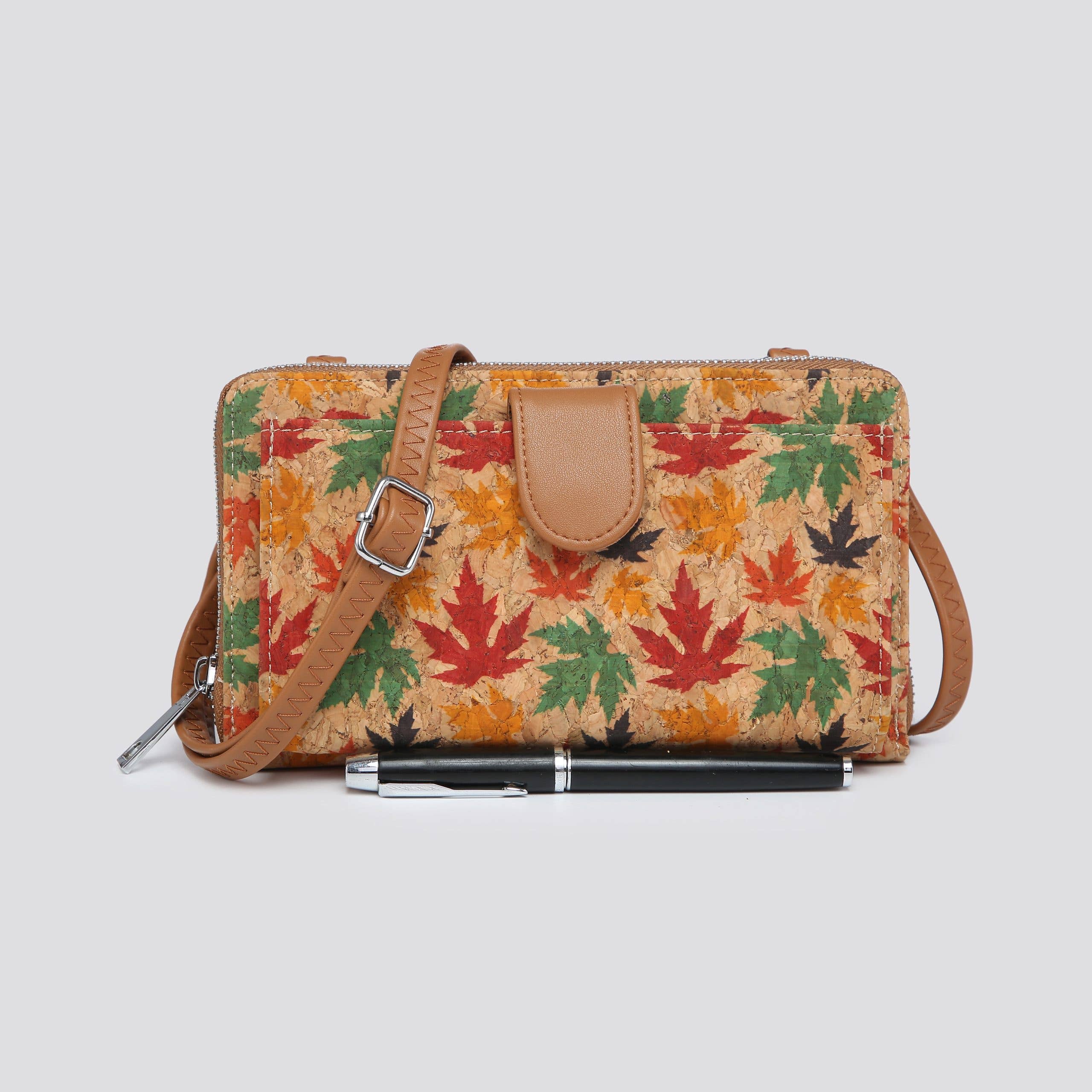 House of Milano - Wholesale Crossbodytas - Dames - Kurken Bloemenprint Crossbody Tas # JNY3150N20254
