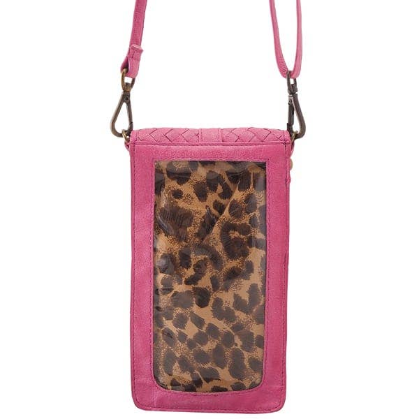 Cadelle Leather - Vendita all'ingrosso Portafoglio per cellulare - Donna - Custodia per telefono Ada | Fucsia