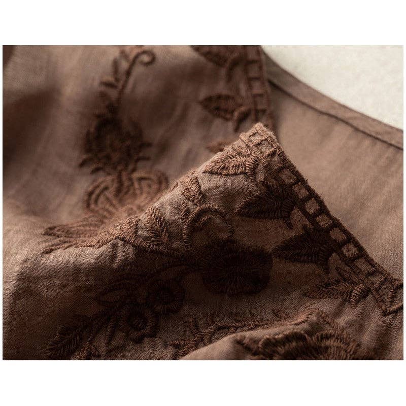 UZ Wholesale Store – wholesale Blus - Dam – Lös och smal kortärmad t-shirt i bomulls-linne4