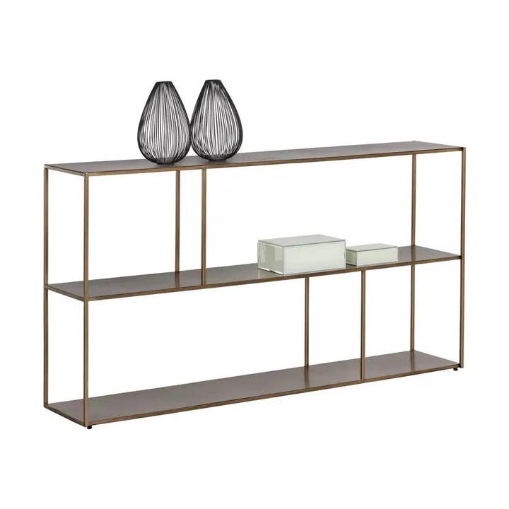 LOOMLAN - Wholesale Bookcase - Eiffel Stylish Iron Low Bookcase2