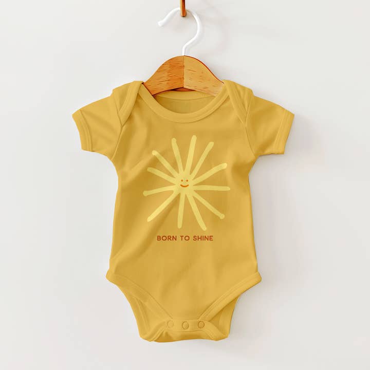 Rock Scissor Paper - Wholesale Bodysuit (Non-Footed) - Baby - Born To Shine Sun Baby Bodysuit
