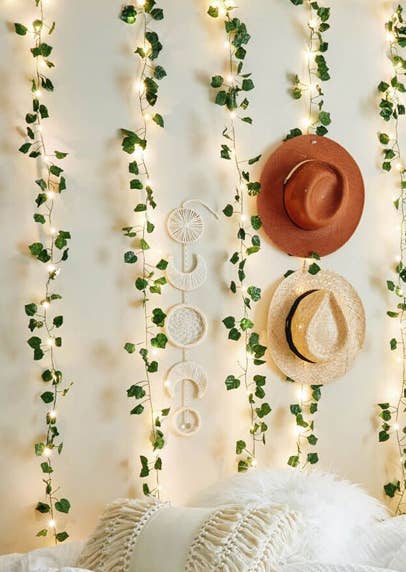 Perfect Holiday - Vente Guirlandes lumineuses - Guirlande lumineuse à DEL en forme de vigne, 5 pi x 3,5 pi, blanc chaud6