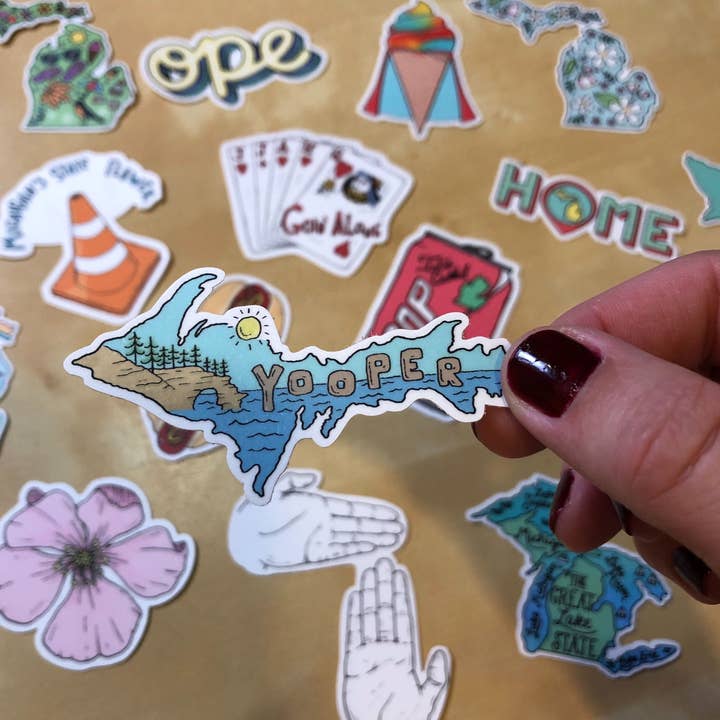 Big Moods - Wholesale Sticker - Yooper - Michigan Sticker