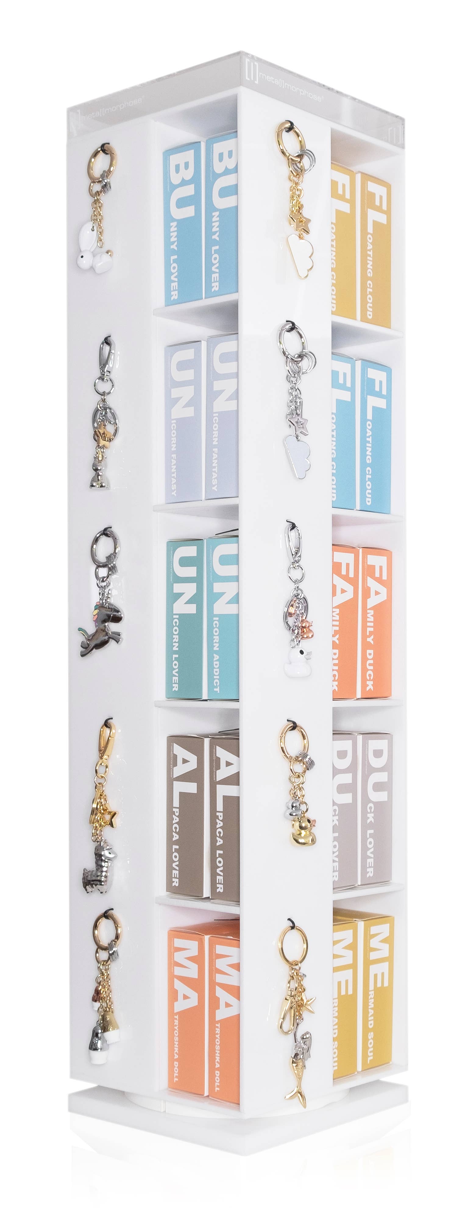 Anew International Corp. - Wholesale Retailer Display - Accessories - ACRYLIC TOWER DISPLAYER (MTMD10) / HOLDS 20X3 (60 PCS)4