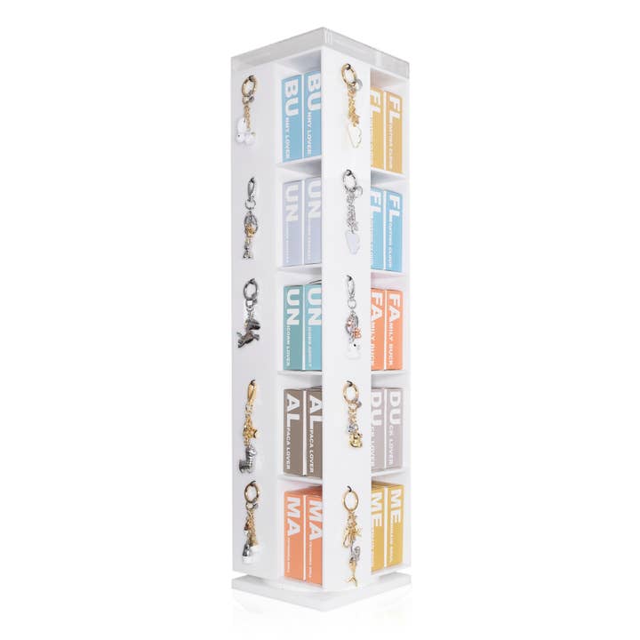Anew International Corp. - Wholesale Retailer Display - Accessories - ACRYLIC TOWER DISPLAYER (MTMD10) / HOLDS 20X3 (60 PCS)4
