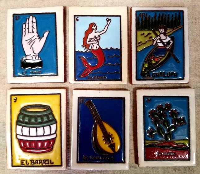 Arara Enterprises - Wholesale Coasters - Loteria tile assortment2