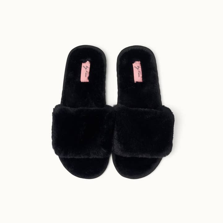 Slippers Black for wholesale by by Vivi.