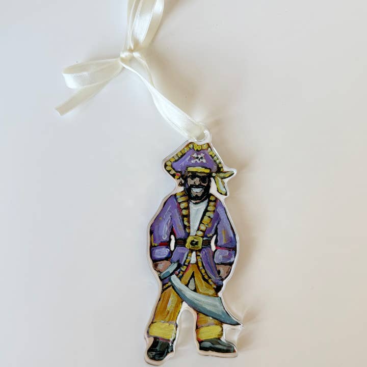 Chelsea McShane Art - Wholesale Ornament - "Pirate" ornament