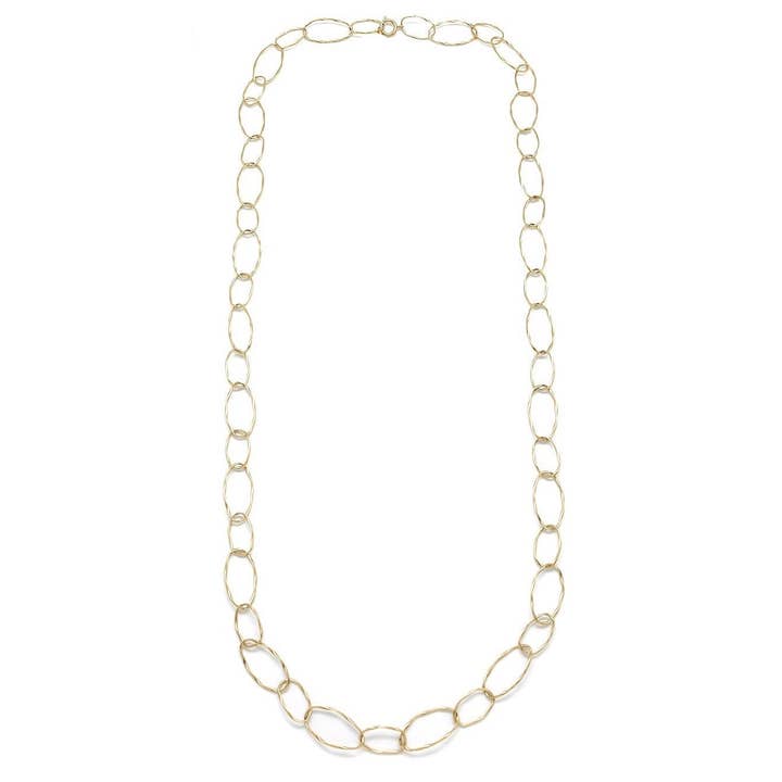 Long and Light Classy Gold Chain Necklace - N2-2684 for wholesale by LIZOU