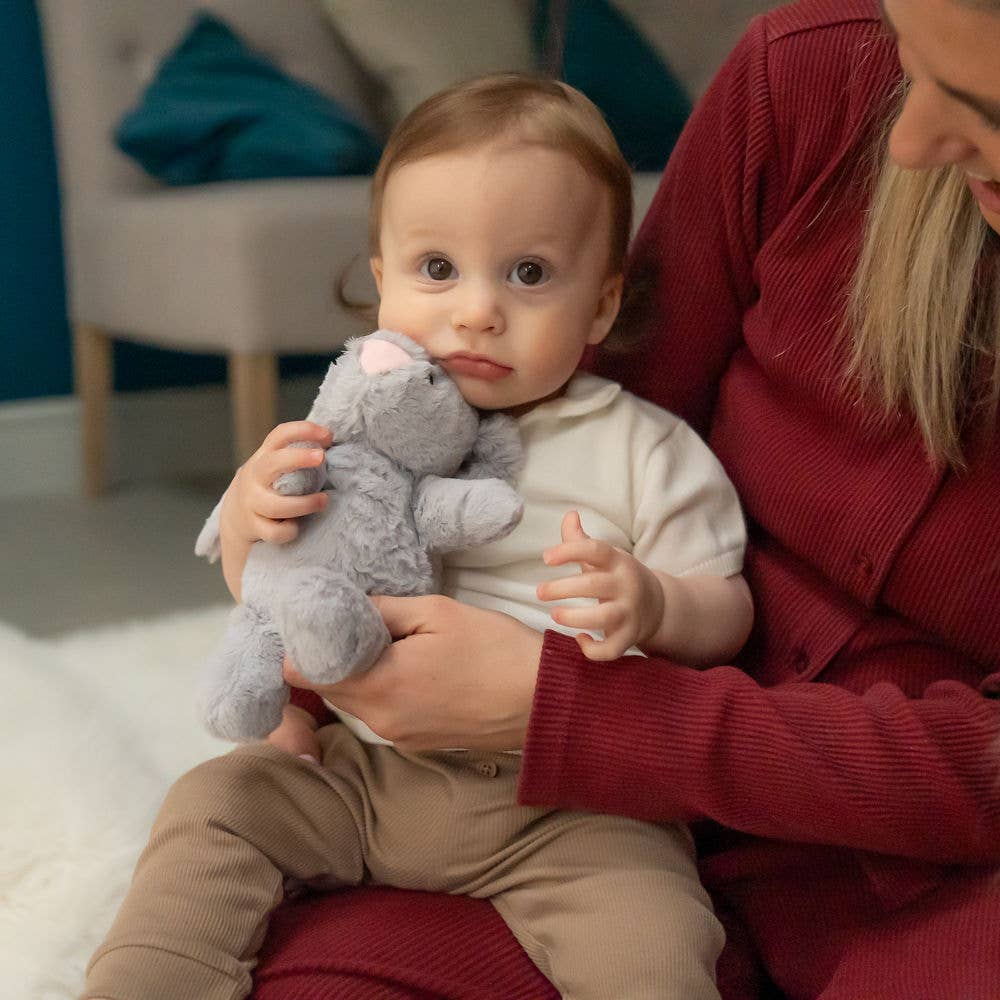 Ziggle Baby – wholesale Stuffed/plush toy – Kids & baby – Grey Bunny Plush Toy4