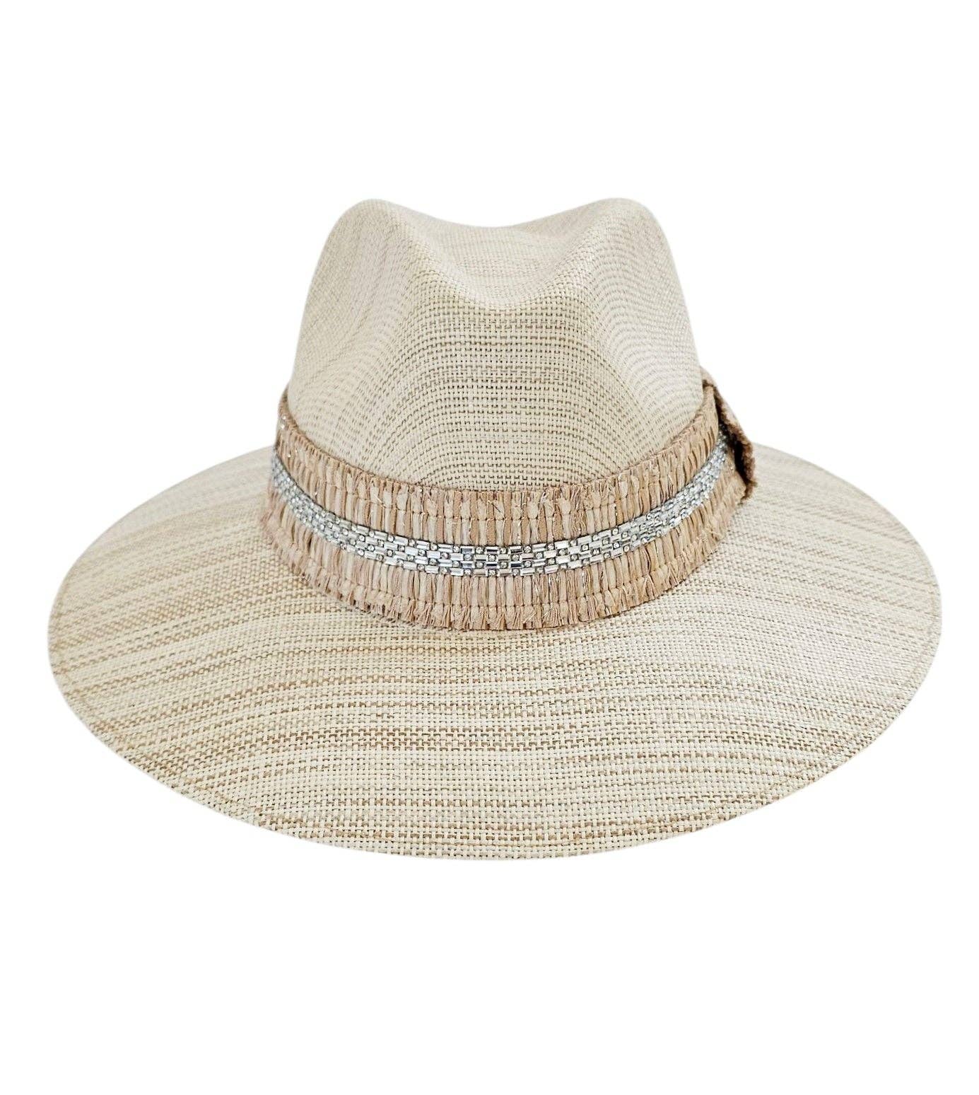 MAVIS BY HERRERA - Wholesale Straw Hat - Women's - Crystalline Radiance Resort Hat0