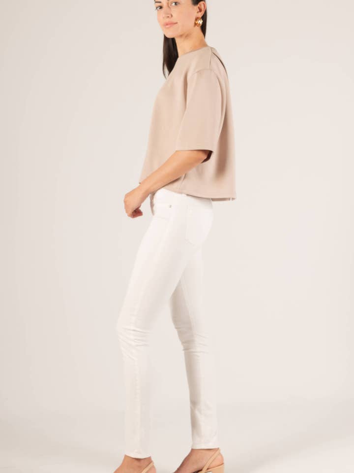 P. CILL - Wholesale Knit Top - Women's - P. CILL Butter Modal Overlap Back Detail Top7