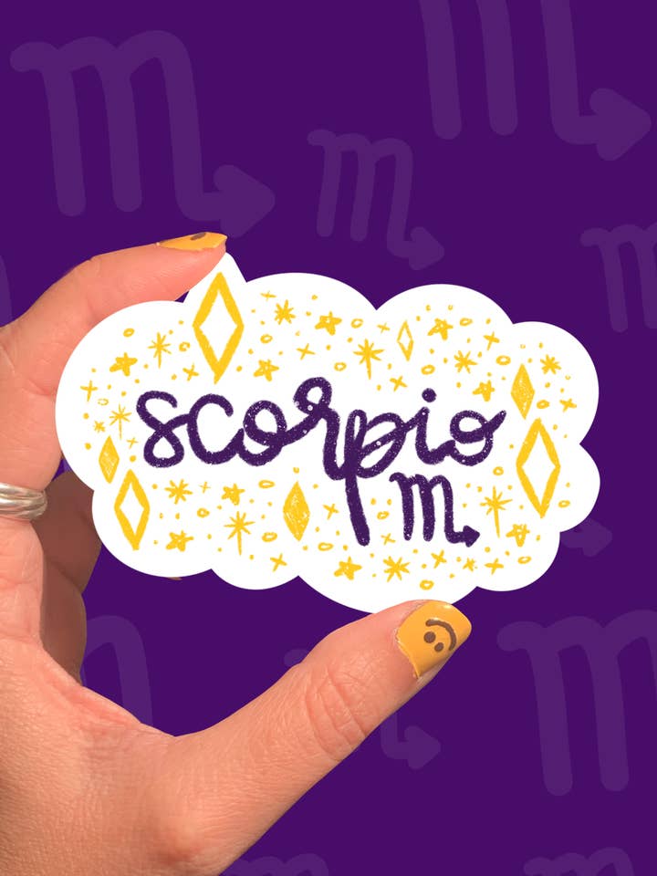 Autocollant Scorpion pour la vente par Megan Boykoff Art