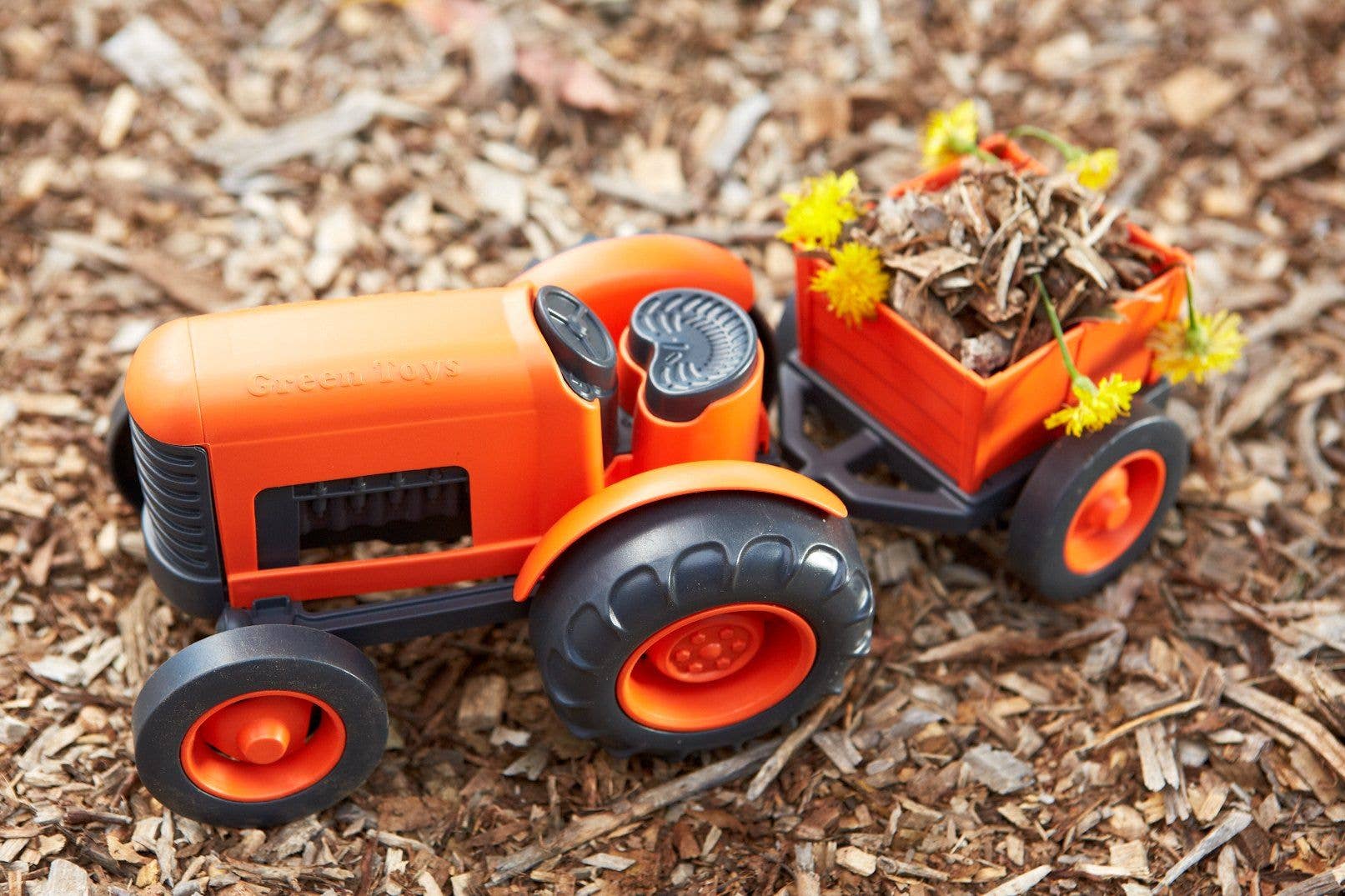 Green Toys - Wholesale Toy Car/Truck - Kids - Tractor - Orange2