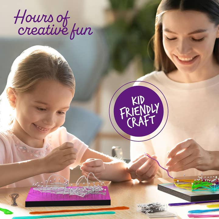 Dan&Darci – Großhandel Bastelset – Kinder – 3D String Art Kit für Kinder