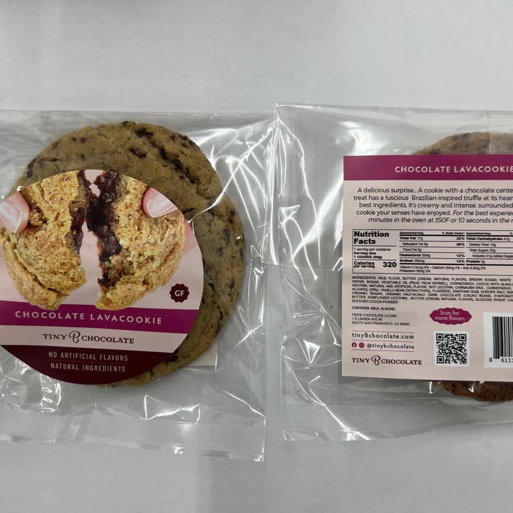 tinyB chocolate - Vente Biscuits - Biscuits au chocolat et à la lave, sans gluten7