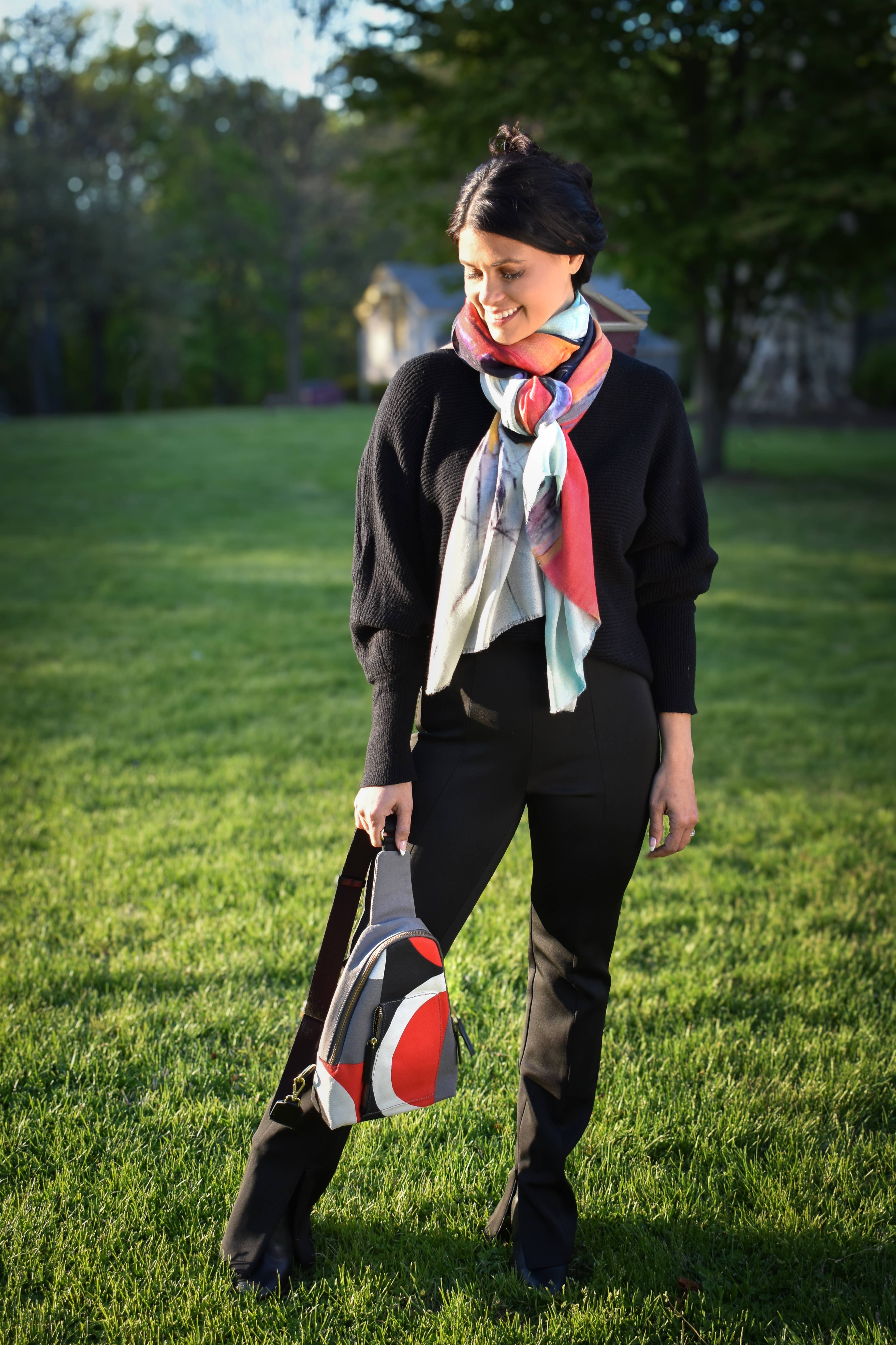 Dupatta Designs - Wholesale Crossbody Bag - Women's - Chihiro Colorblock Cross-body Bag8