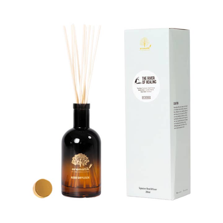 Floden av helande - diffusor 200 ML (10 naturliga vass) för wholesale av Aromatik Australia
