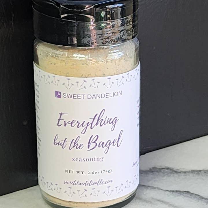 Everything But the Bagel for wholesale by Sweet Dandelion, llc
