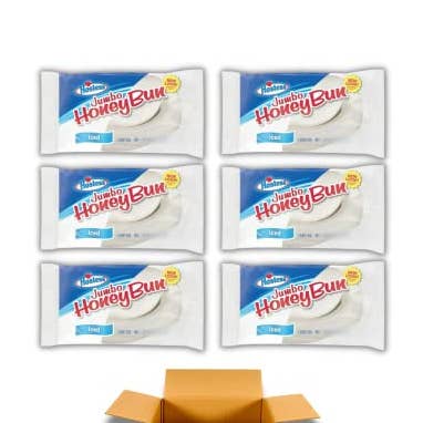 Shop The King - Wholesale Cake - Hostess Honey Bun Iced Jumbo 4z 6 Per Box0