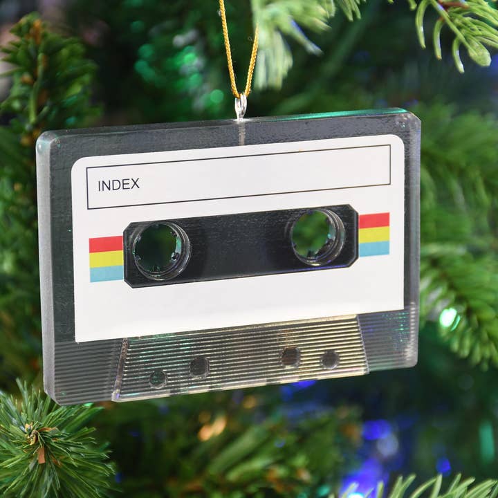 Tree Buddees – wholesale Ornament – Cassette Tape Customizable Christmas Ornament5