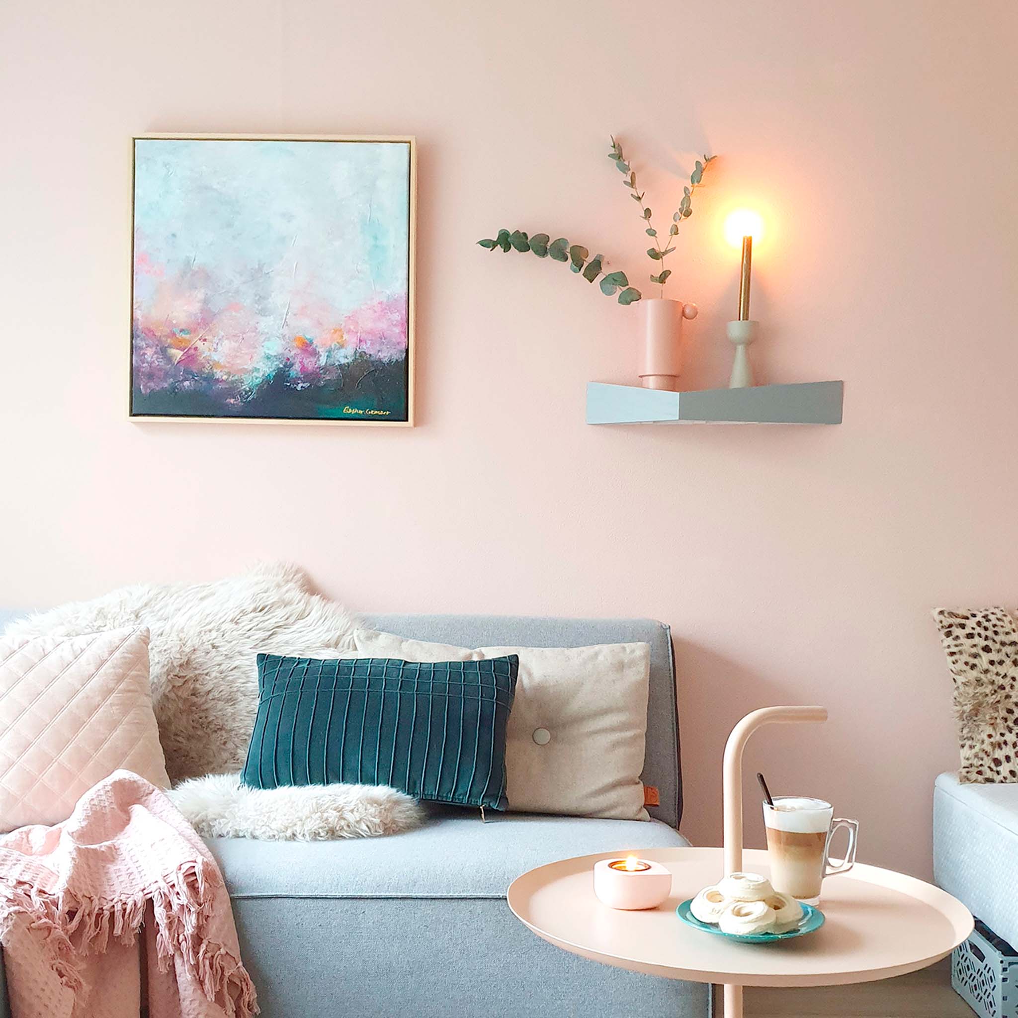 Woodendot – wholesale Wall-mounted shelf – Pelican wall shelf · Large grey5