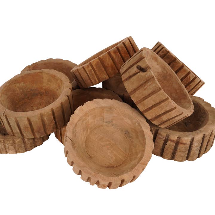 NFC-NON POUR BOUGIES-Bol Ridgy™-Non Fini-Brut-Ridgy-NFC-4 $ pour la vente par My Amigos Imports