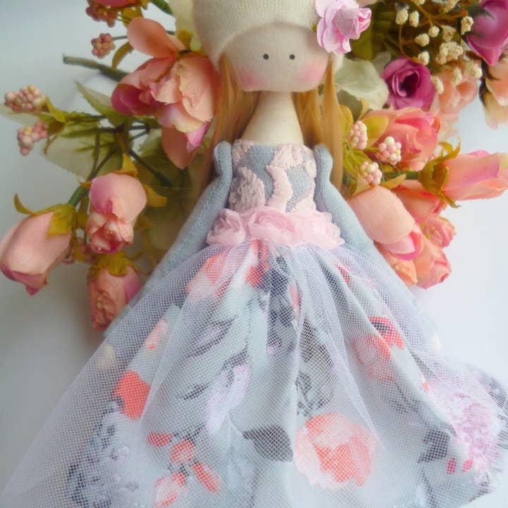 ChernikovaNataliya - Wholesale Doll - Kids - Handmade Doll, Tilda Dolls, Decorative Doll, Shabby Chic Nursery, Little Girl Toys, Shabby Cloth Dolls,Ballerina Doll.Fabric Doll.6