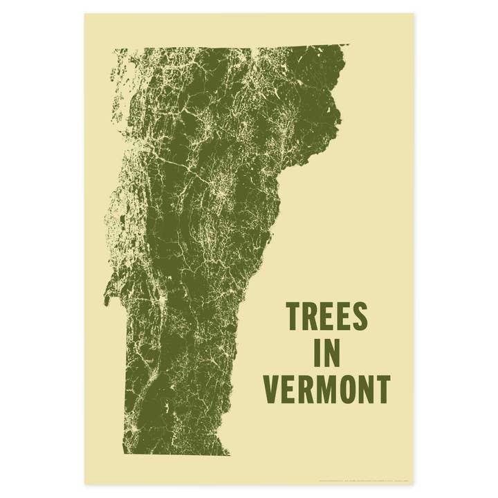 Trees in Vermont for wholesale by Scott Reinhard Maps