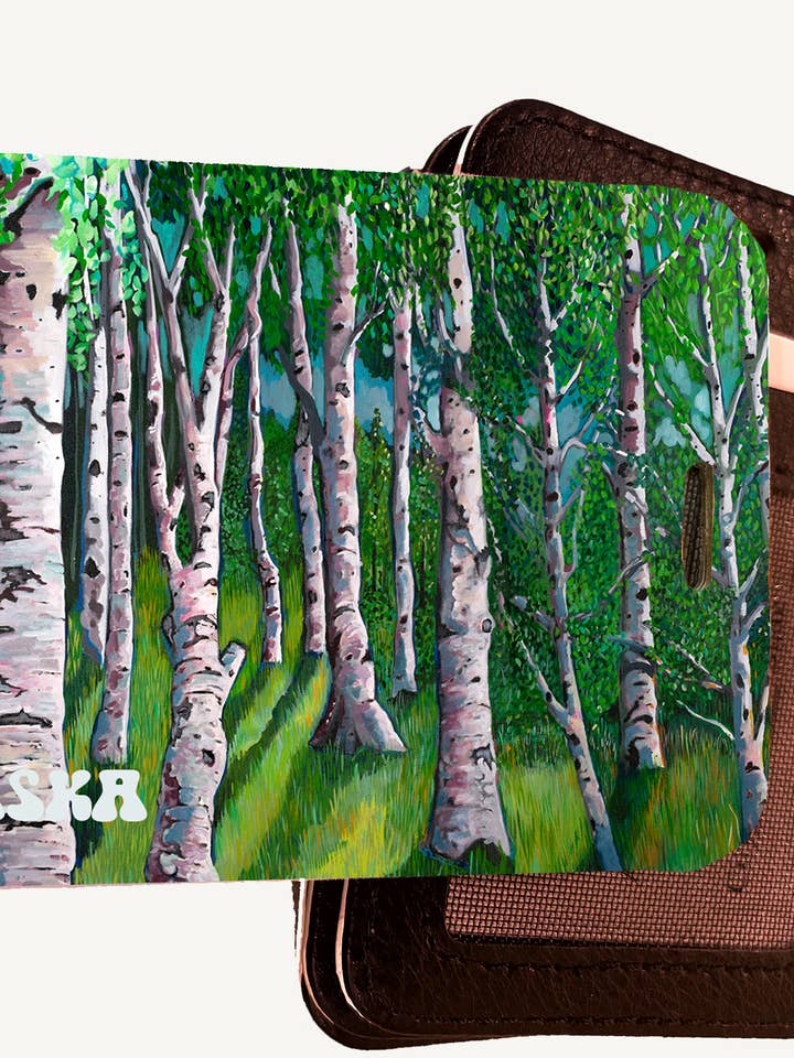 TREES Luggage Tag for wholesale by Sevigny Studio