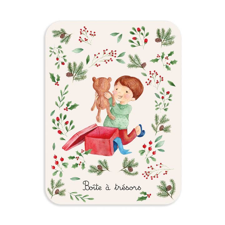 Maison Royal Garden - Wholesale Decorative Box - Rectangular metal box - Beautiful Christmas night0