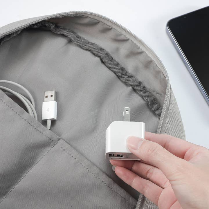 LAX Gadgets - Wholesale Portable Charger - Ultra-Compact Dual USB Wall Charger – Retail Packaging6