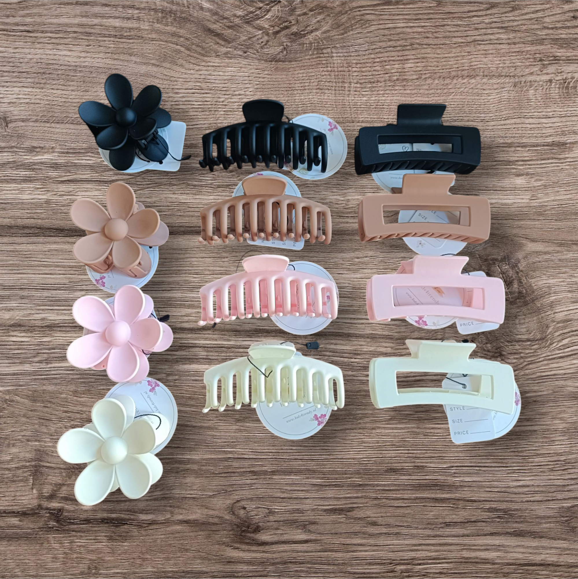 Kids4trendy - Vente Pince à cheveux – femme - Ensemble de 12 pinces à cheveux pour femmes8