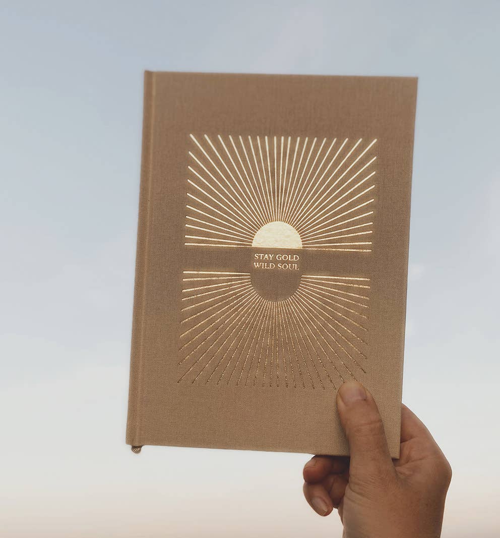 Anna Cosma - Wholesale Planner - STAY GOLD WILD SOUL - TIMELESS PLANNER CALENDAR - BEIGE 202612