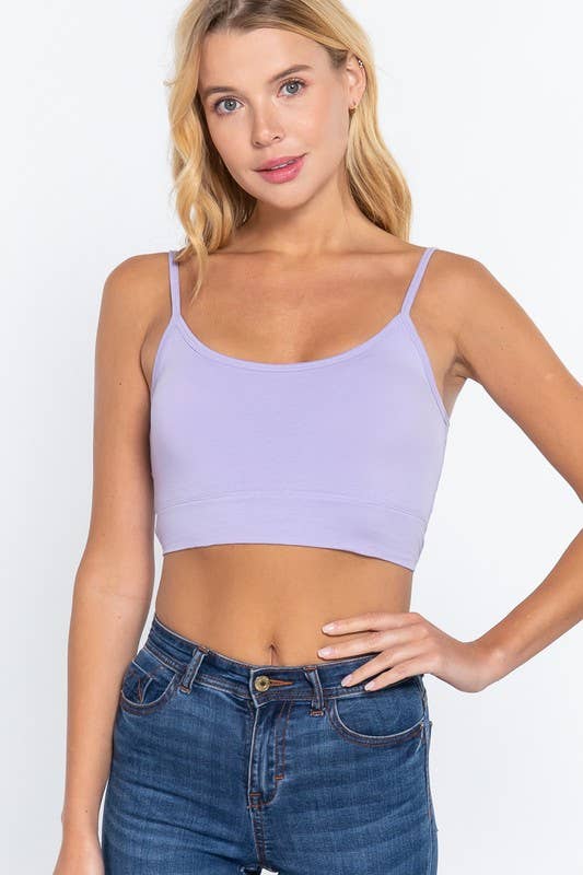 Active Basic | Active USA - Vente Caraco – femme - Débardeur à dos torsadé avec bonnet de soutien-gorge amovible et col rond11