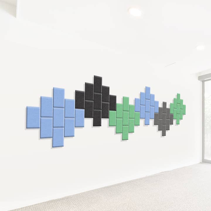 Decoración de Arte en Fieltro de Vibración de Valle Acústico KK1273 para venta al por mayor de Arrow Zoom Limited