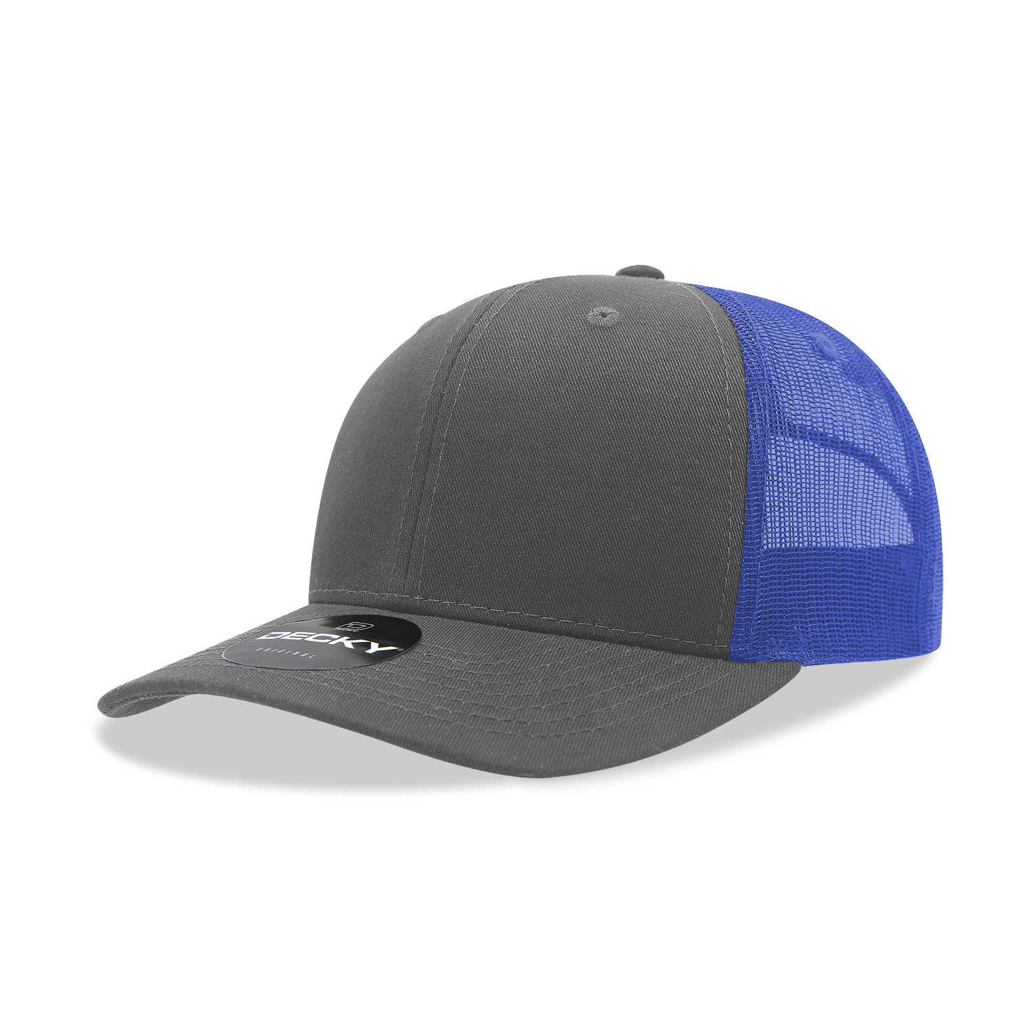 The Park Wholesale - Vente Casquette de camionneur – unisexe - Casquette Trucker classique Decky 6021, 6 panneaux, style mid pro91