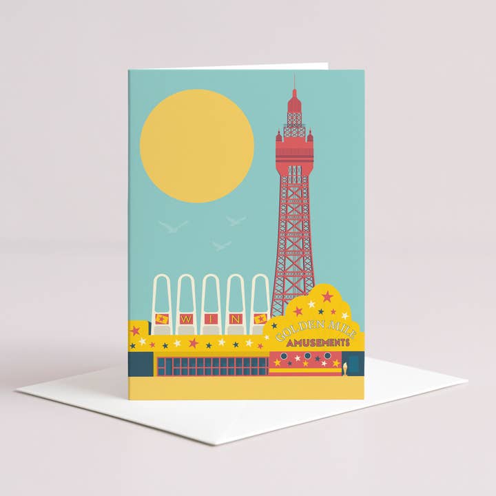 Gail Myerscough – wholesale Everyday greeting card – Blackpool Greeting Card