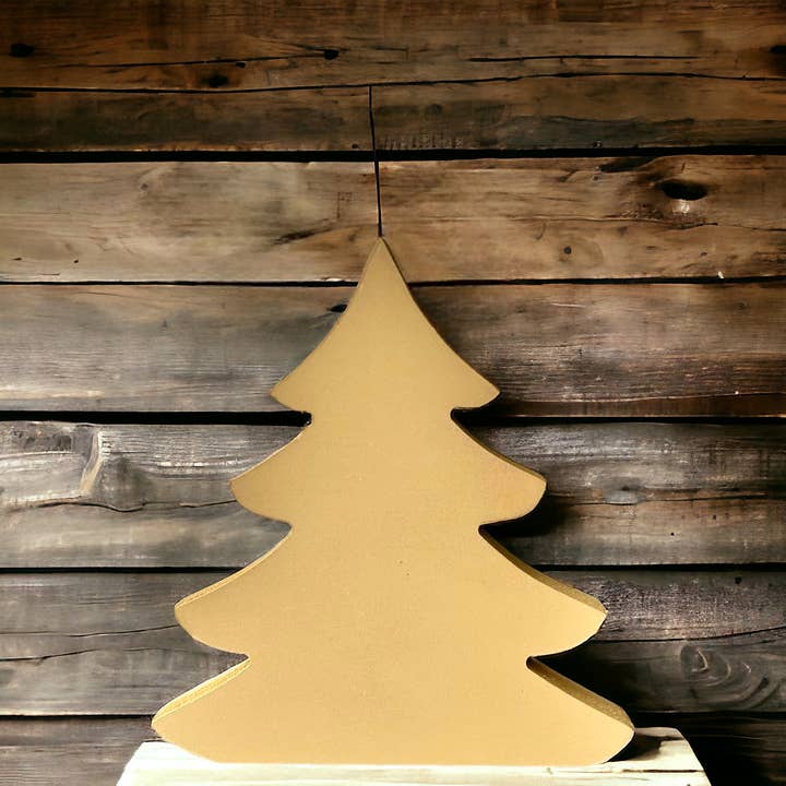 Inkwood Crafters - Wholesale Christmas Decoration - Primitive/Rustic Wood Christmas Tree - Original Style5