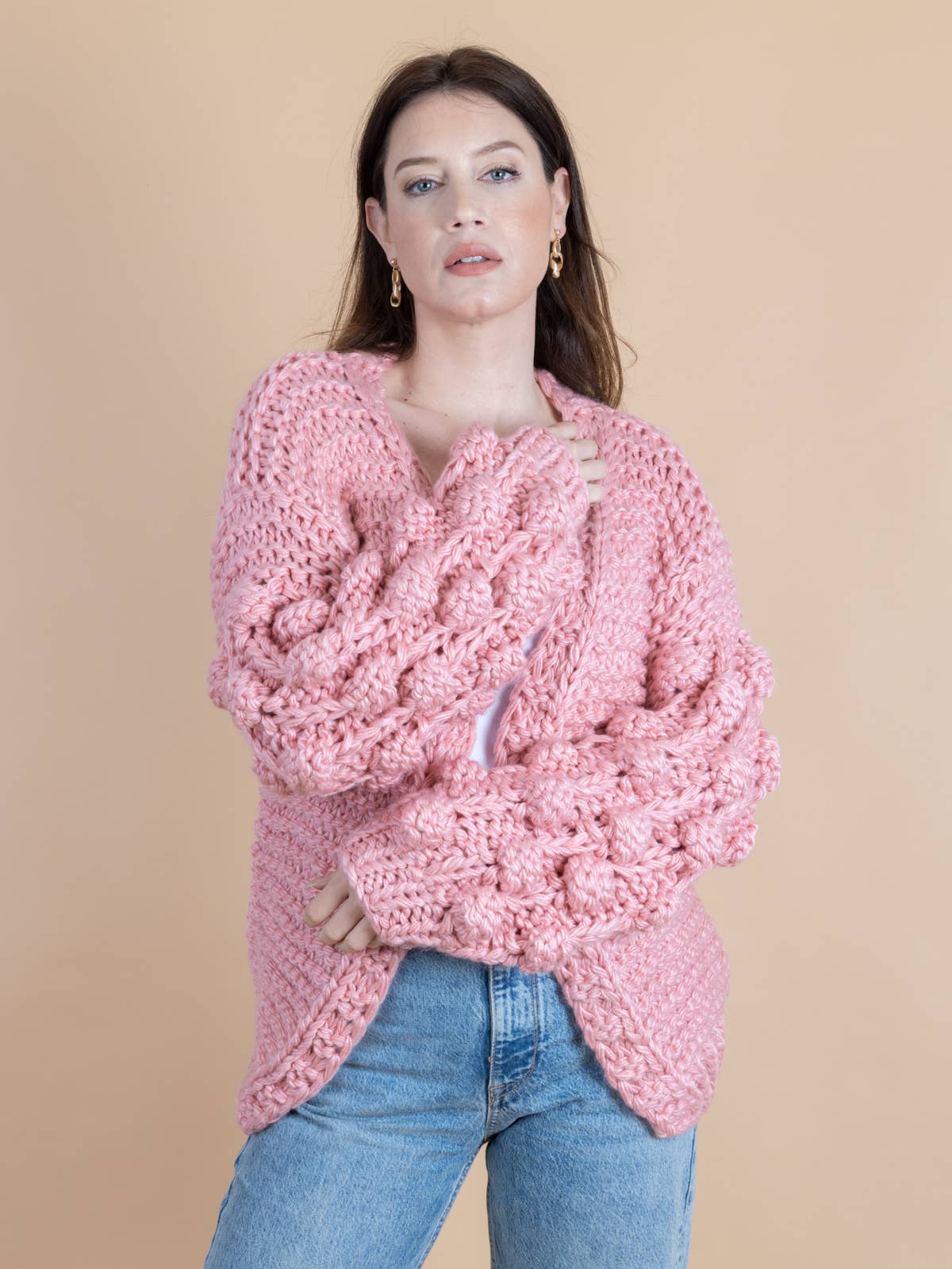 SAACHI - Wholesale Cardigan - Dames - Gebreid vest met snuistermouwen6