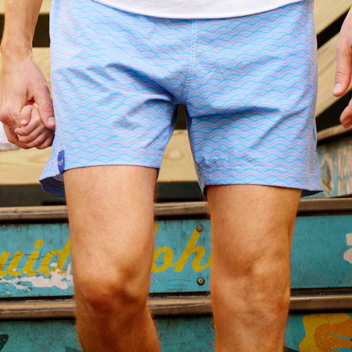 Short de bain doublé pour homme pour la vente par Captain and Cub