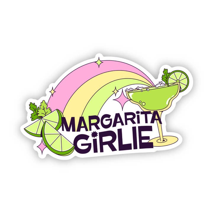Big Moods - Wholesale Sticker - Margarita Girlie Cocktail Sticker