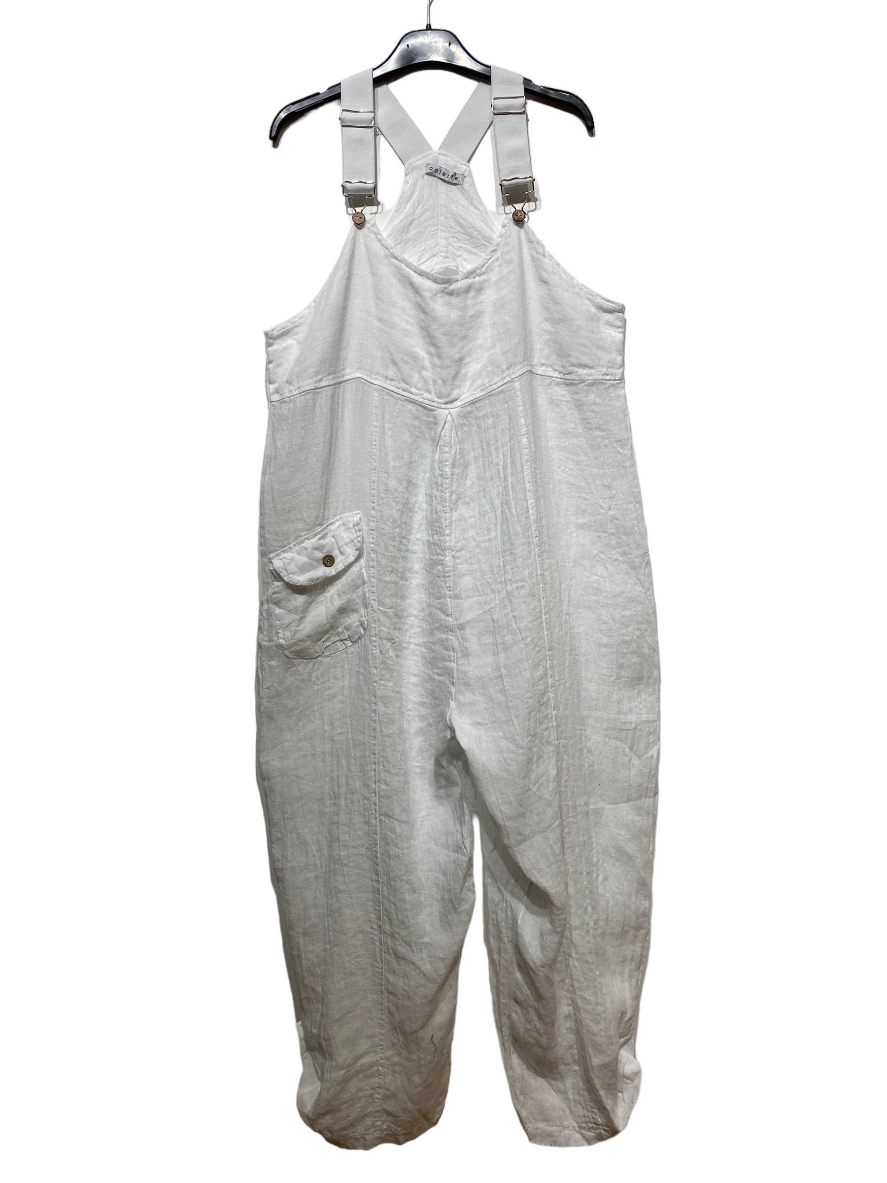 LINEN & COTTON HOUSE - Wholesale Overalls – Women's - 05400 OVERALLS IN LINEN0