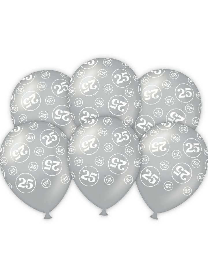 Ballons - 25e anniversaire de mariage pour la vente par PD Party