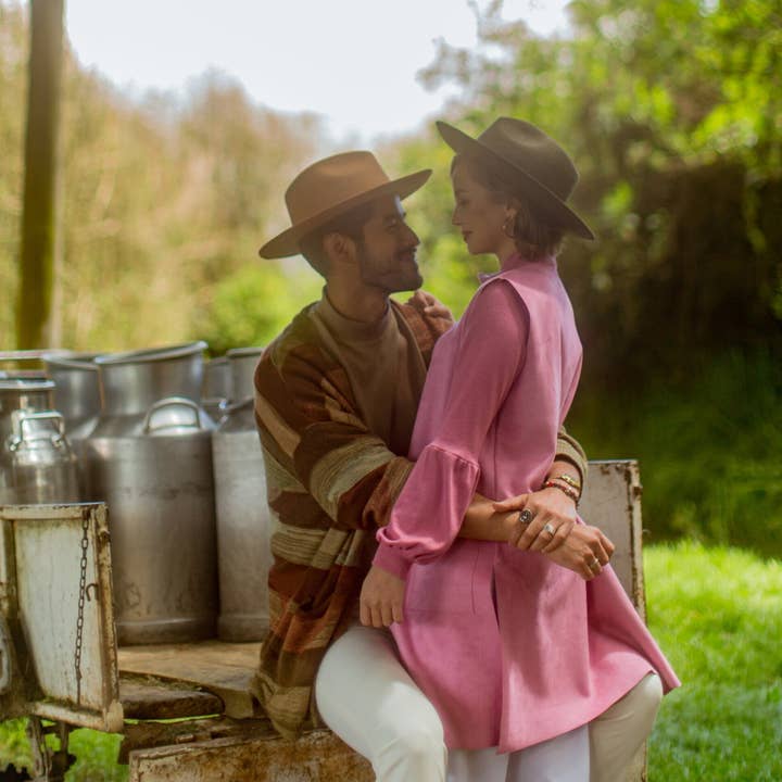 Elegancia Tropical Genuine Panama Hats - Wholesale Fedora - Unisex - Rancher Style Tobacco Fall Felt Hat - Unisex5
