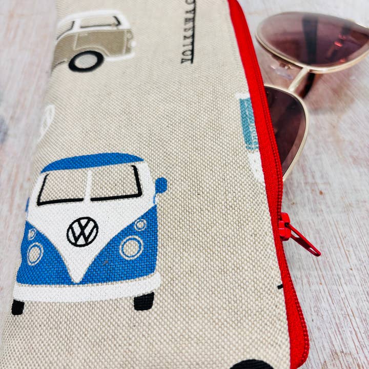 Lizzie Dixon Designs - Wholesale Cushion Set - Glasses Case/ VW Camper Van3