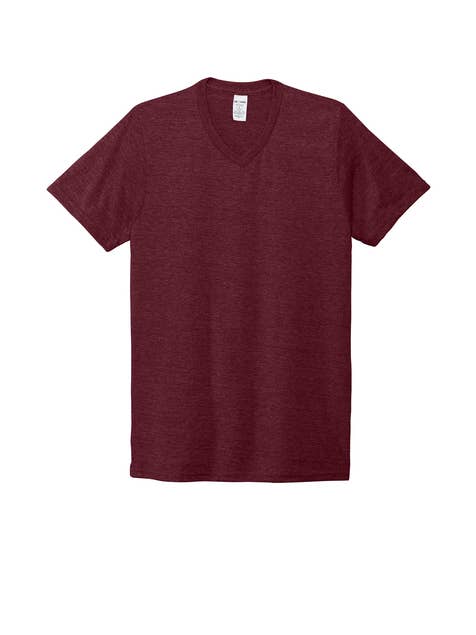 Print The Dream - Wholesale T-shirt – men's - Allmade® Unisex Tri-Blend V-Neck Tee8