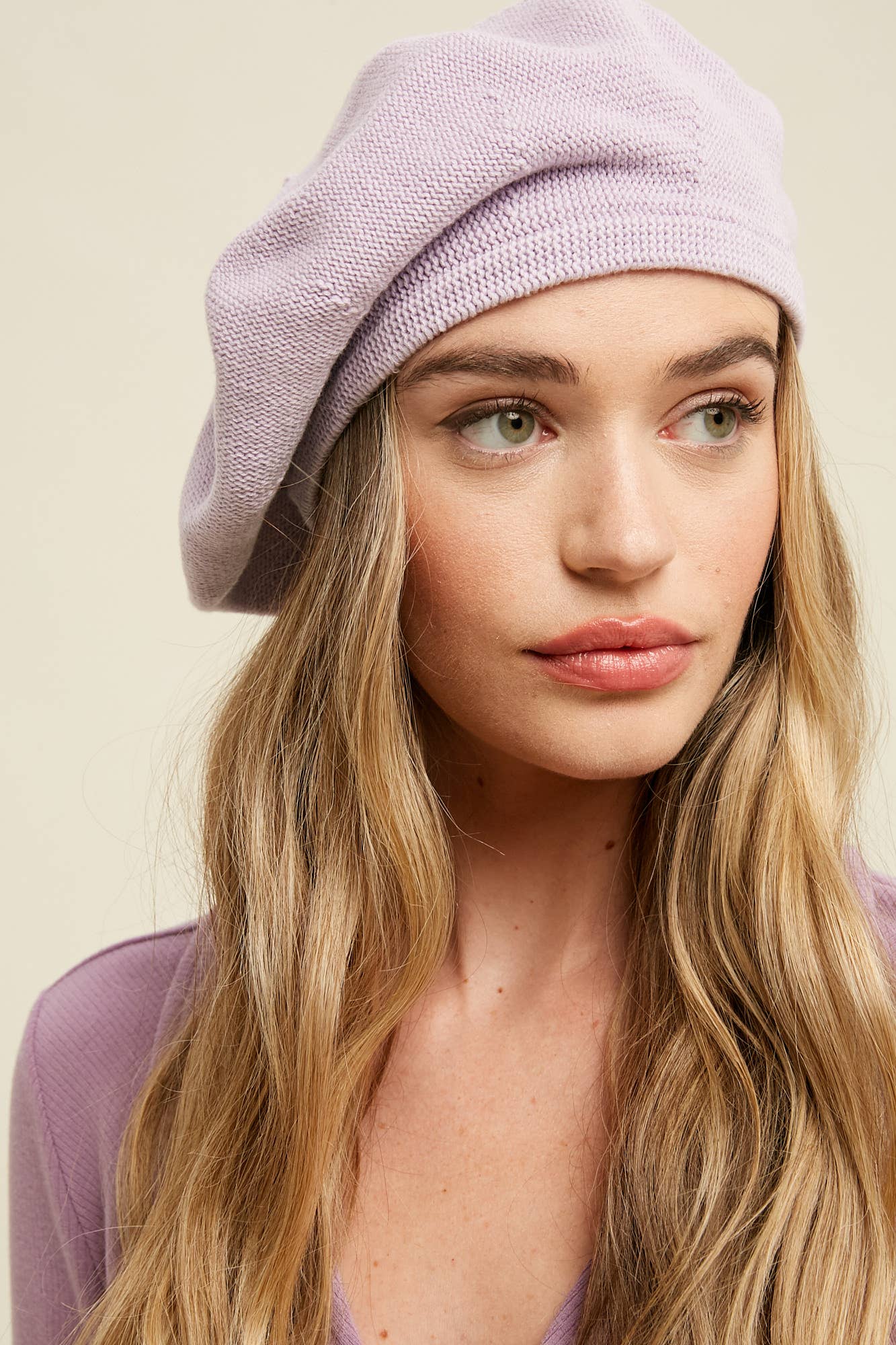 Listicle - Vendita all'ingrosso Basco - Donna - Berretto in Maglia Morbida LH0101